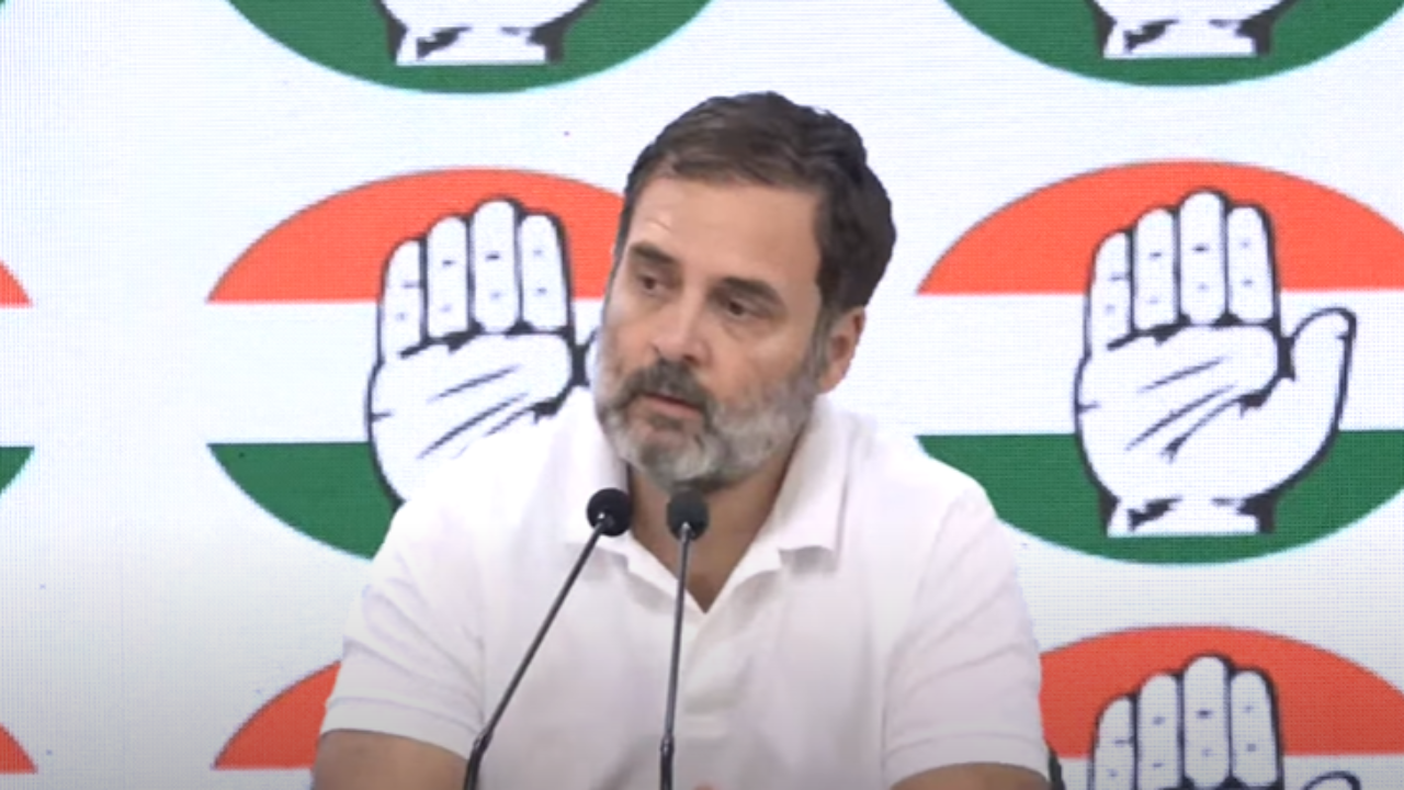 'He has psychologically collapsed': Rahul's jab at PM over paper leaks