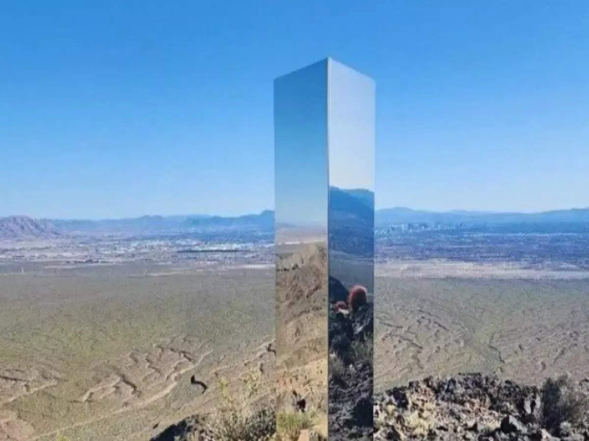 Mysterious ‘monolith’ appears in Nevada desert; police issue safety rules for explorers