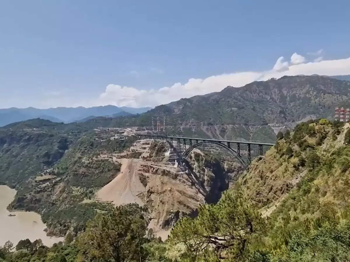 Chenab Rail Bridge: Watch the world’s highest railway bridge in action