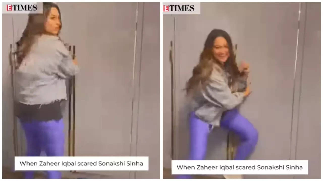 Watch: Zaheer Iqbal's hilarious prank on Sonakshi Sinha goes viral | Hindi Movie News Filmymeet