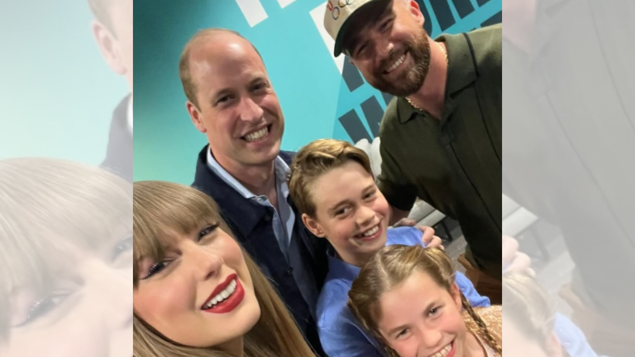 Taylor Swift's epic selfie with Prince William has a hidden message