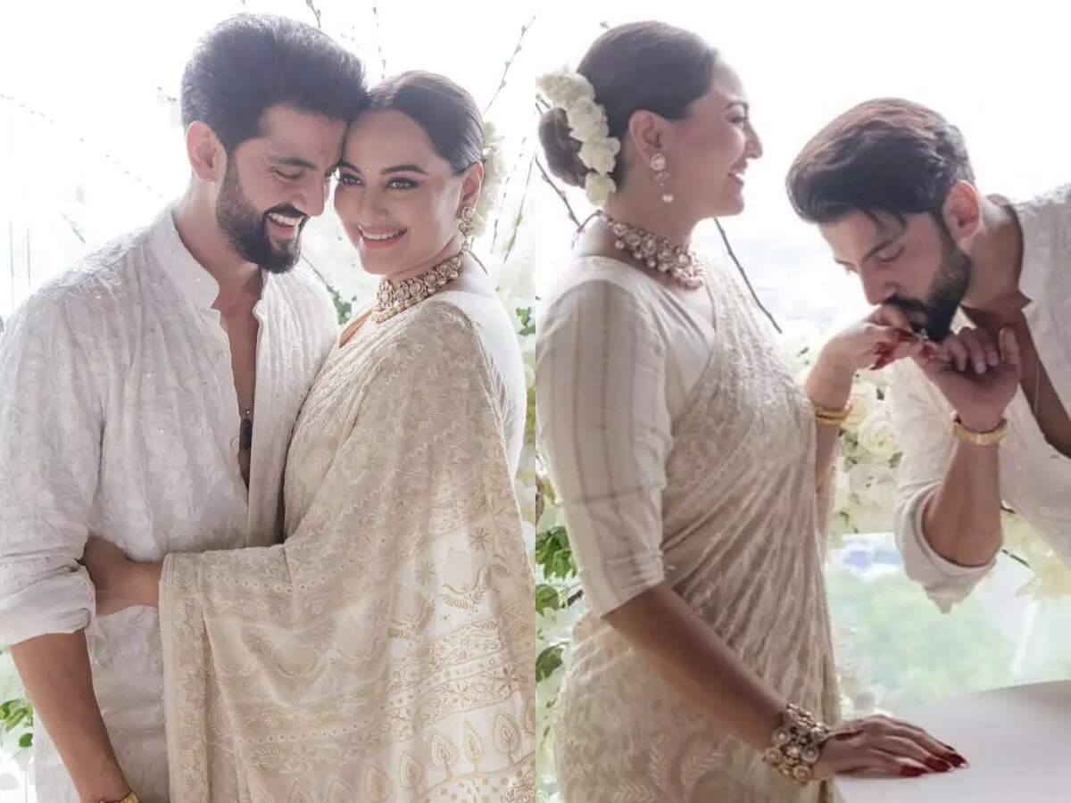 Sonakshi stuns in mother Poonam Sinha's sari