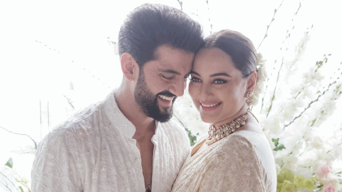 Sonakshi-Zaheer share FIRST PICS as man and wife