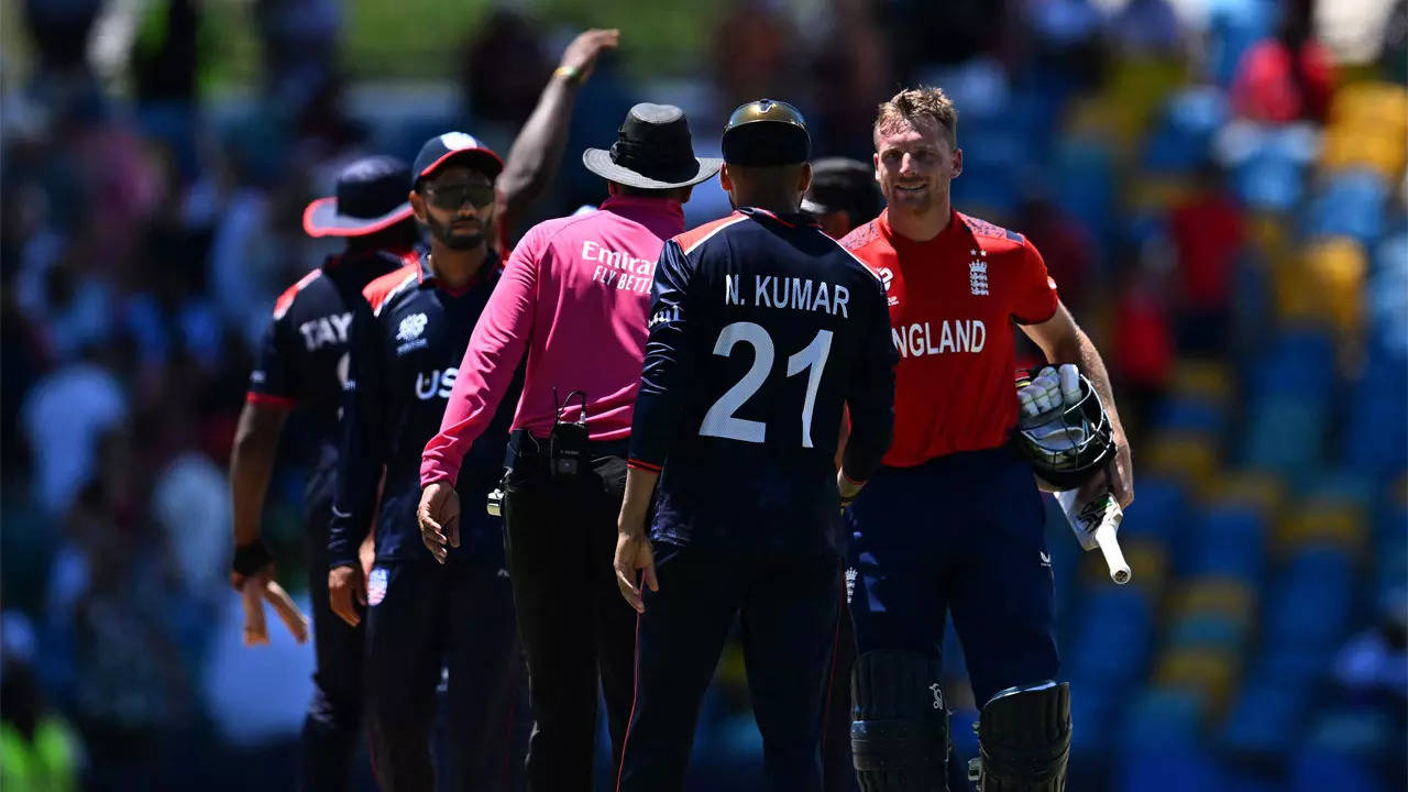 England storm into T20 World Cup semis with 10-wicket rout of USA