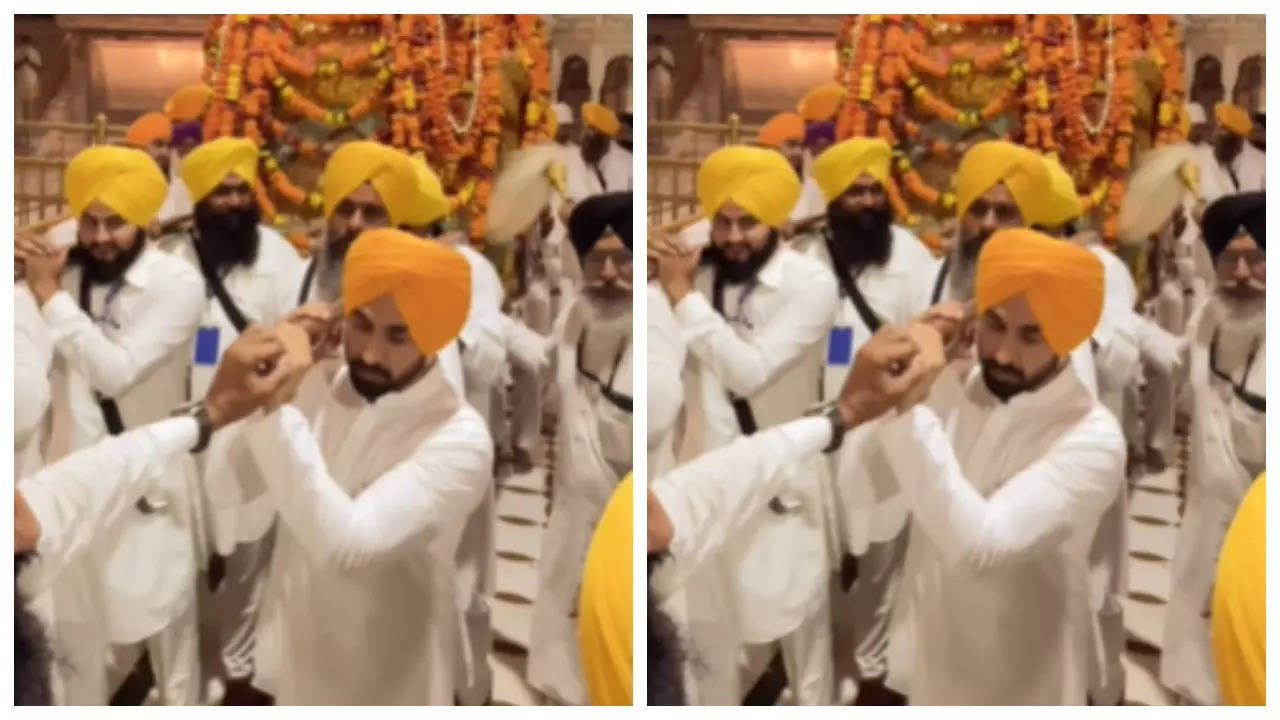 Diljit Dosanjh offers prayers at the Gurdwara in Delhi; participates in community services- Watch | Hindi Movie News Filmymeet