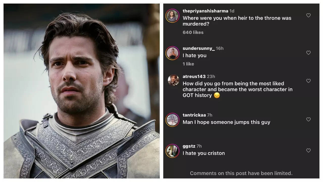 Fabien Frankel Faces Online Harassment Over Ser Criston Cole Role in Season 2 of ‘House of the Dragon’ |