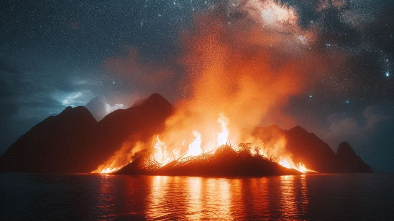 Luxury yacht crew sparks devastating wildfire on one of Jeff Bezos’ favourite islands; over 70 acres of forest destroyed