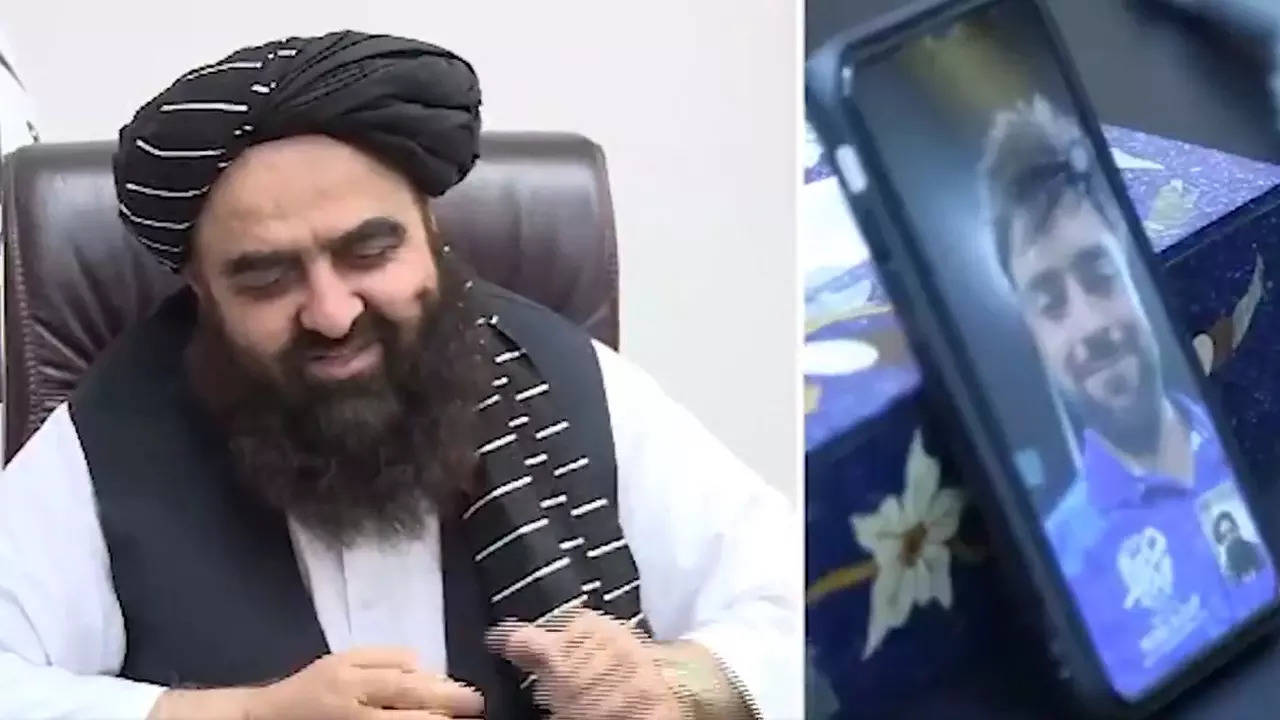Taliban minister congratulates captain Rashid Khan - Watch