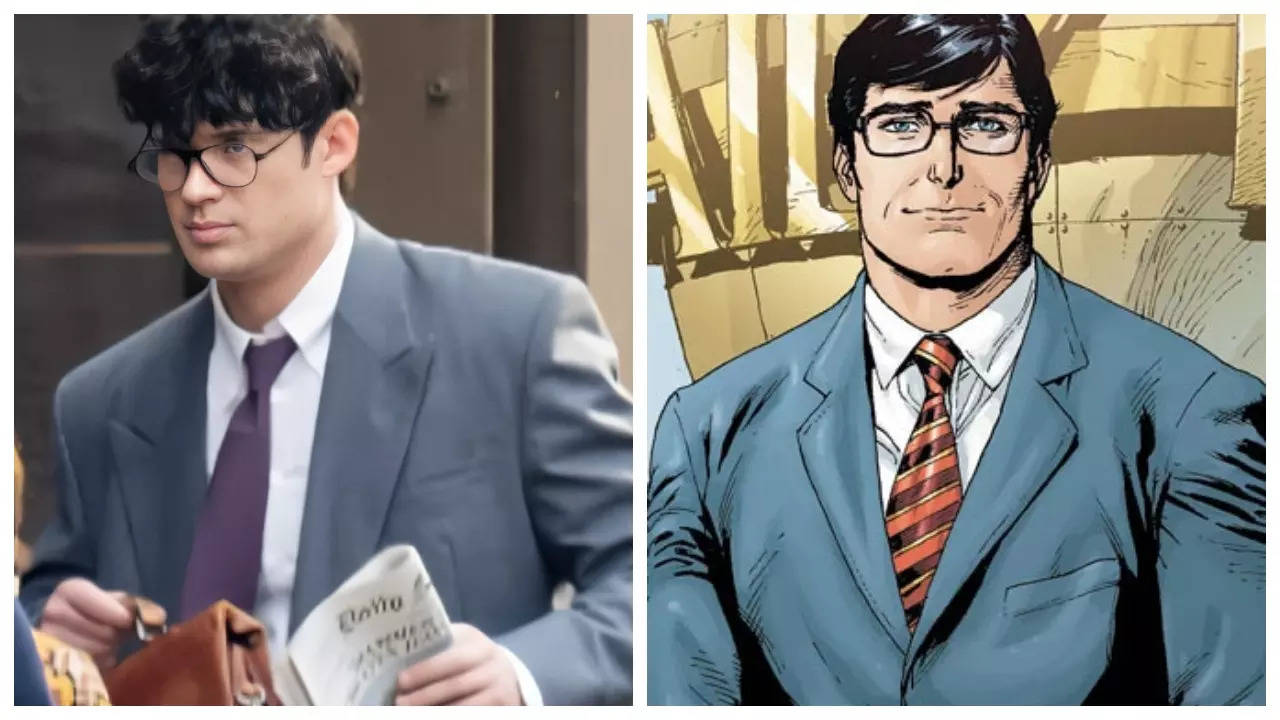 David Corenswet impresses in FIRST LOOK as Clark Kent after 'Superman' set pics leak; fans react | Filmymeet