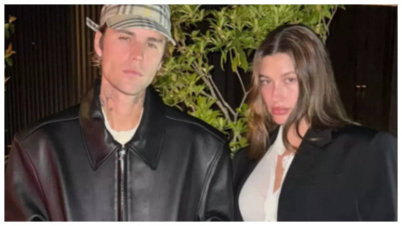 Justin Bieber cradles Hailey Bieber's baby bump as they pack on the PDA in new post; singer turns off comments | Filmymeet