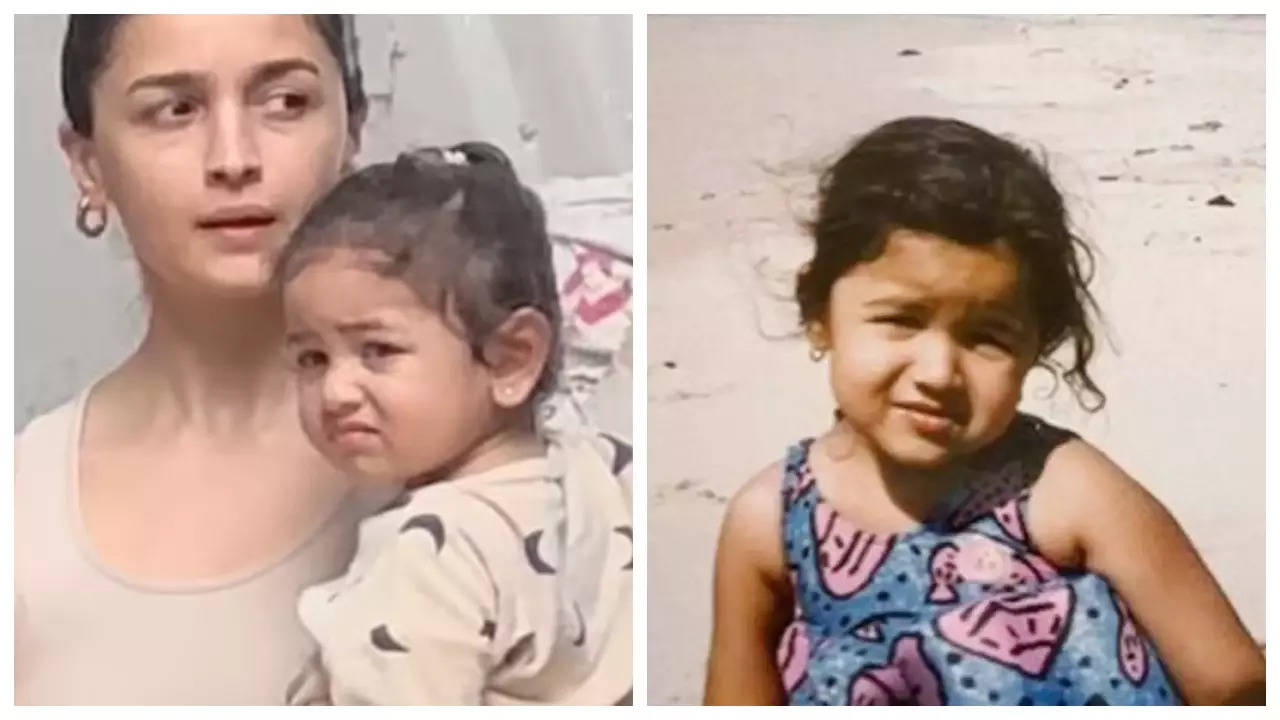 Raha's adorable frown vs Alia's 'resting face'