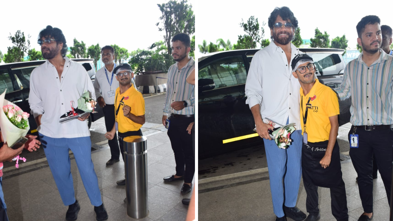 Nagarjuna finally meets his airport fan amidst pushing controversy