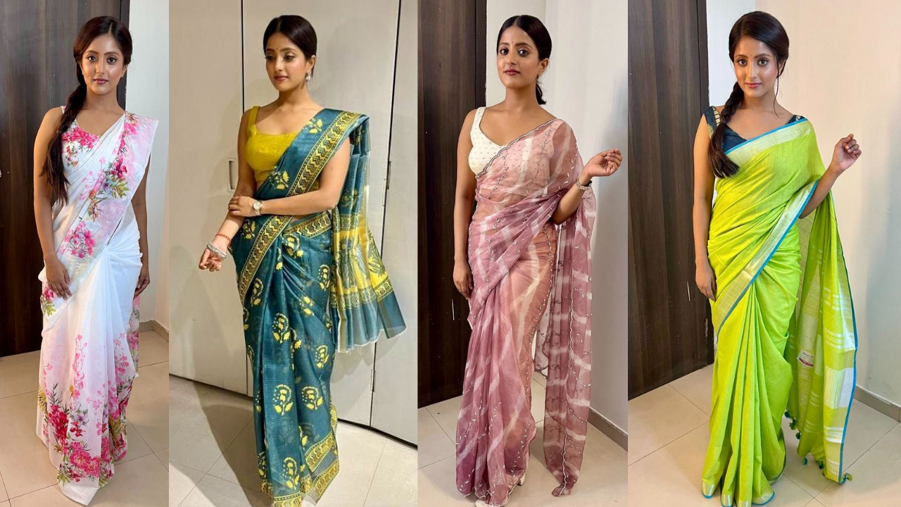 Main Hoon Saath Tere's Ulka Gupta shares her style inspiration for her saree looks, says 'These printed sarees are my personal favourite'