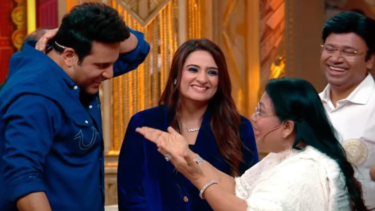 Laughter Chefs: Vicky Jain's mother takes a hilarious dig at Krushna Abhishek's Bhature