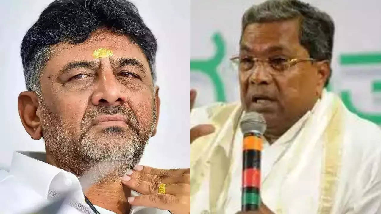 Hand Karnataka CM post to DK Shivakumar: Vokkaliga seer to Siddaramaiah