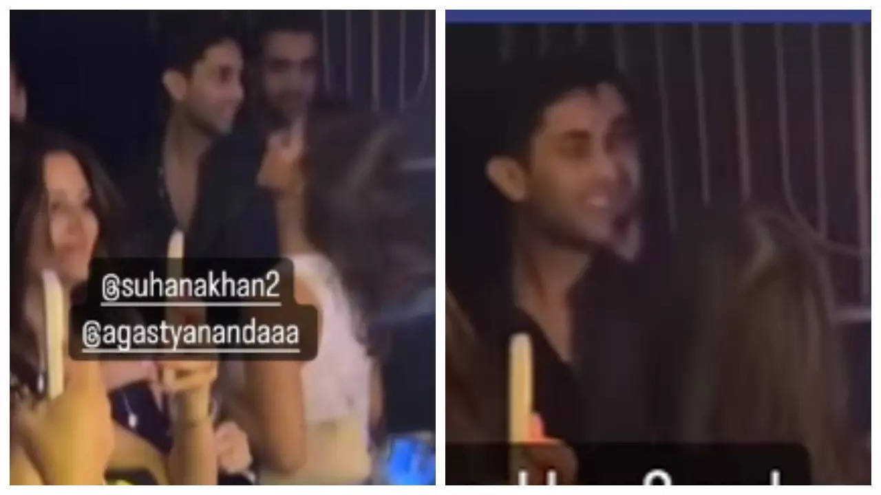 Suhana SPOTTED with rumoured bf Agastya