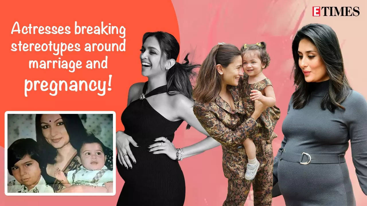 Actresses breaking stereotypes around motherhood!