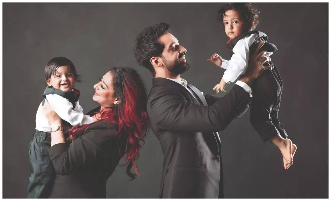 Exclusive Pic! A long-distance relationship with your babies is the toughest: Karan Vohra