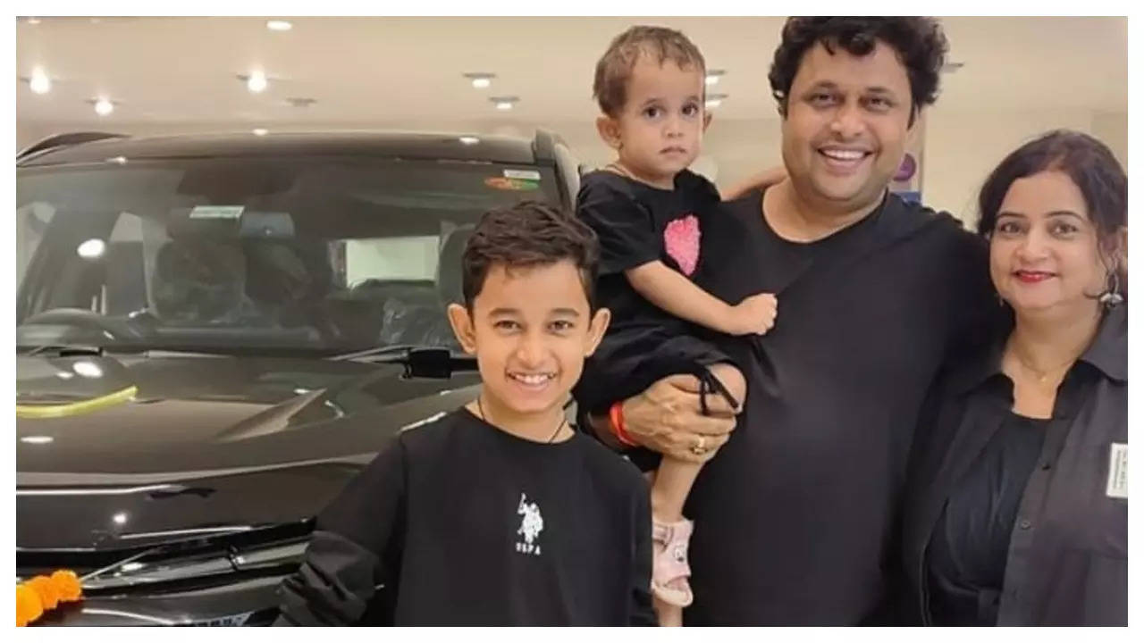 Exclusive - Happu Ki Ultan Paltan actor Yogesh Tripathi’s third addition to his car collection; says 'It is a heartfelt present for my son, who has long yearned for a black car'