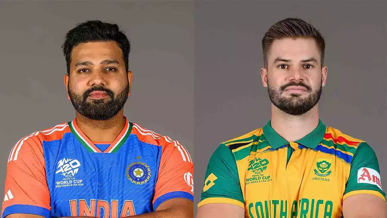 T20 World Cup final Live: Unbeaten India, SA aim to end waits for glory