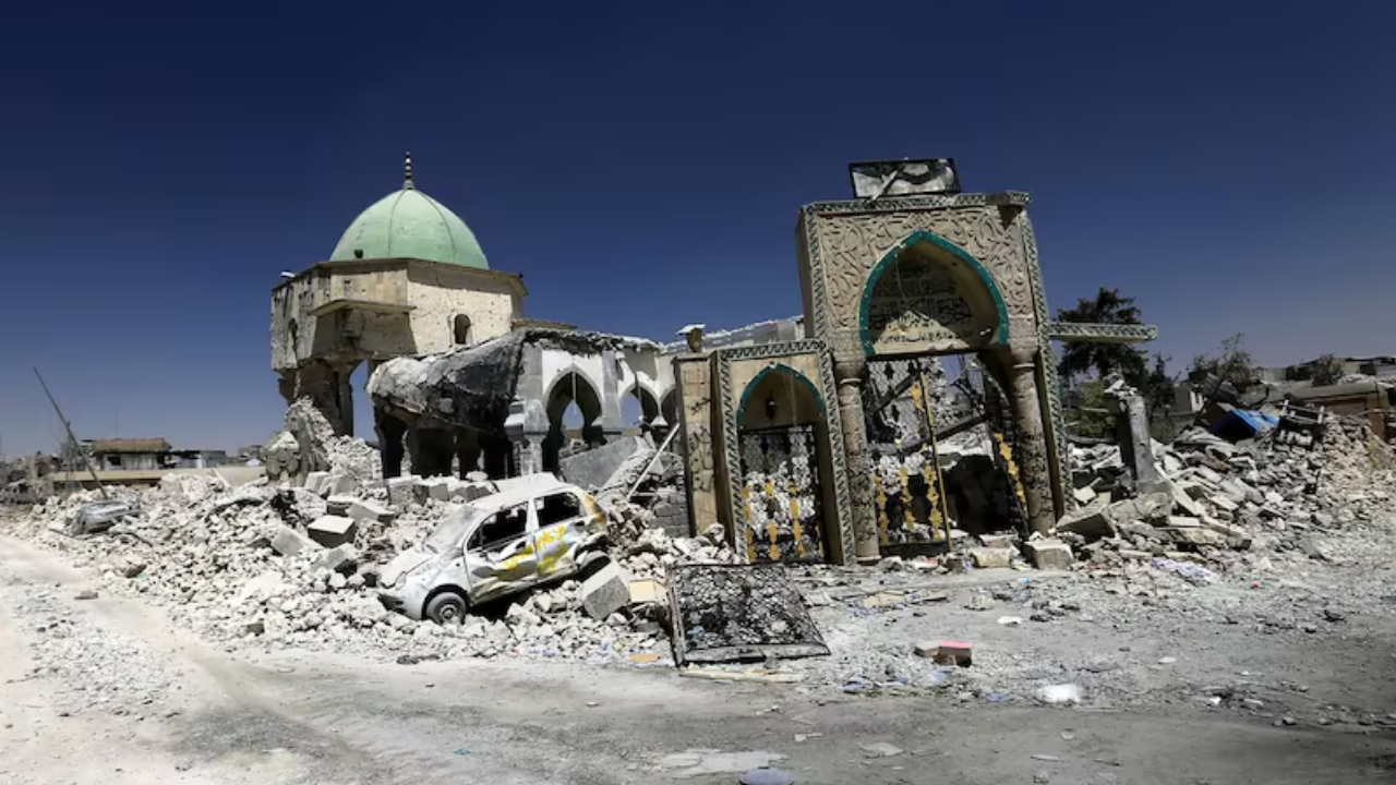 5 bombs found in iconic Iraq mosque, planted years ago by IS: UN agency