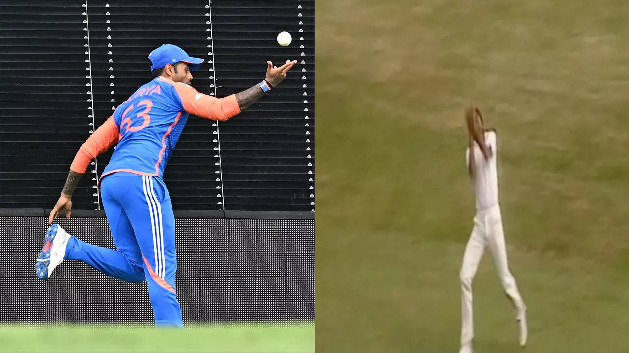 Relive 'the catch' by Kapil Dev as Surya magic mesmerizes