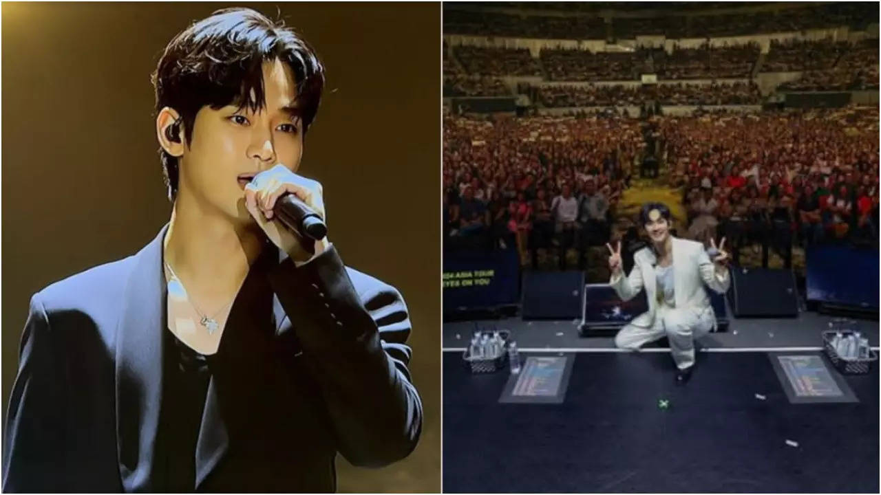 Kim Soo Hyun shares Manila stage moments from 'EYES ON YOU' tour on Instagram Filmymeet