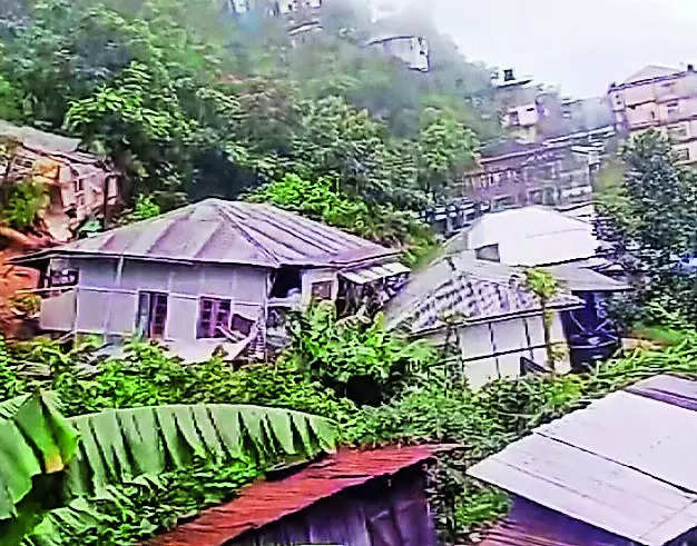 3 of a family killed in Mizoram landslides