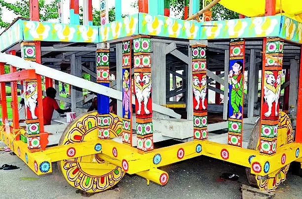 Preparations for Jagannathpur Rath Yatra enter home stretch