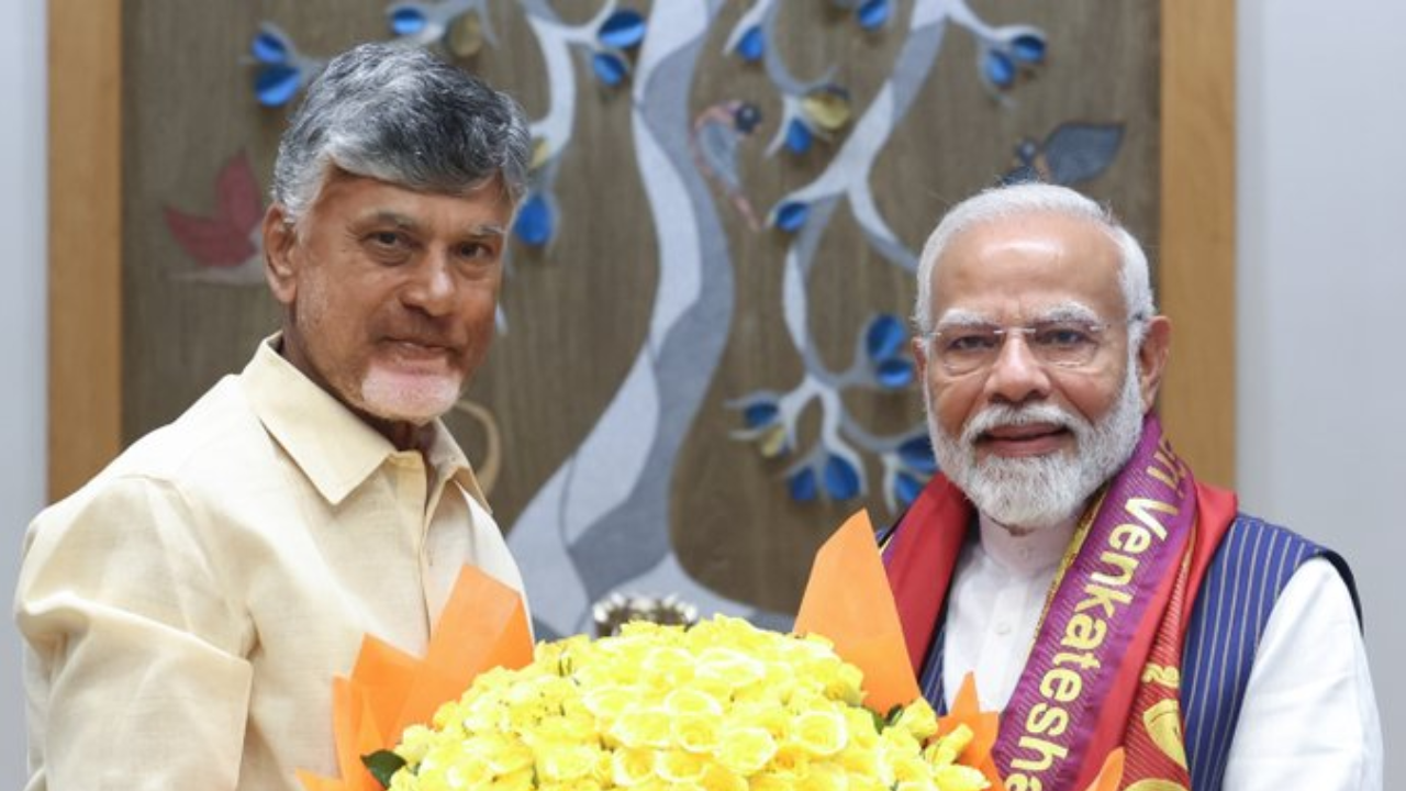 Andhra CM Naidu meets PM Modi, seeks financial assistance from Centre