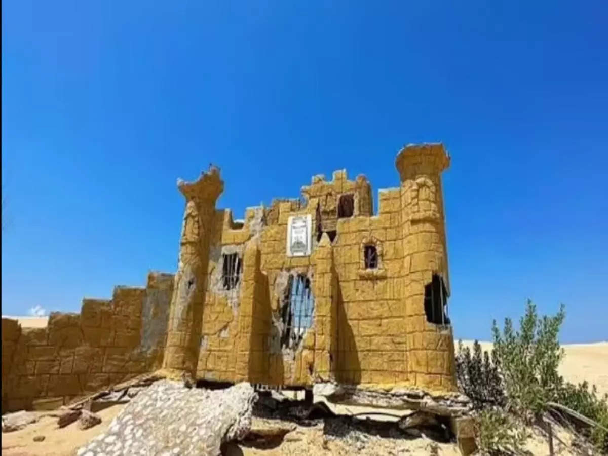 Mysterious castle emerges from sand dunes in North Carolina’s Outer Banks!