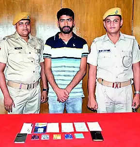 Jodhpur man arrested for role in online extortion