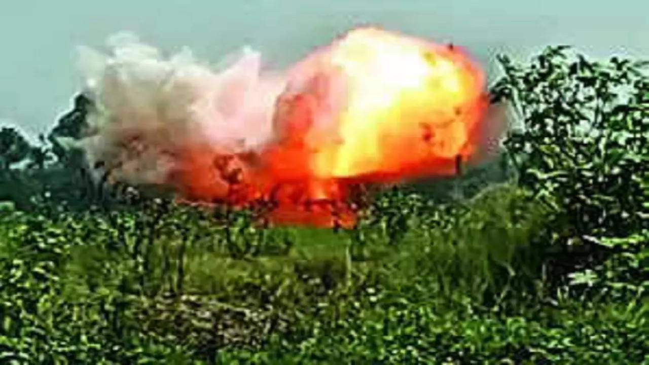 WWII Japanese bomb detonated in West Bengal's Jhargram