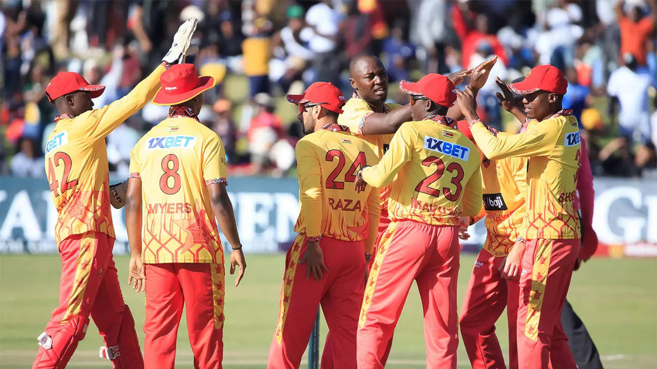 Zimbabwe 0/0 in 0.0 Overs | IND vs ZIM Live Cricket score: India opt to bowl against Zimbabwe; Abhishek, Dhruv, Riyan make debuts – The Times of India
