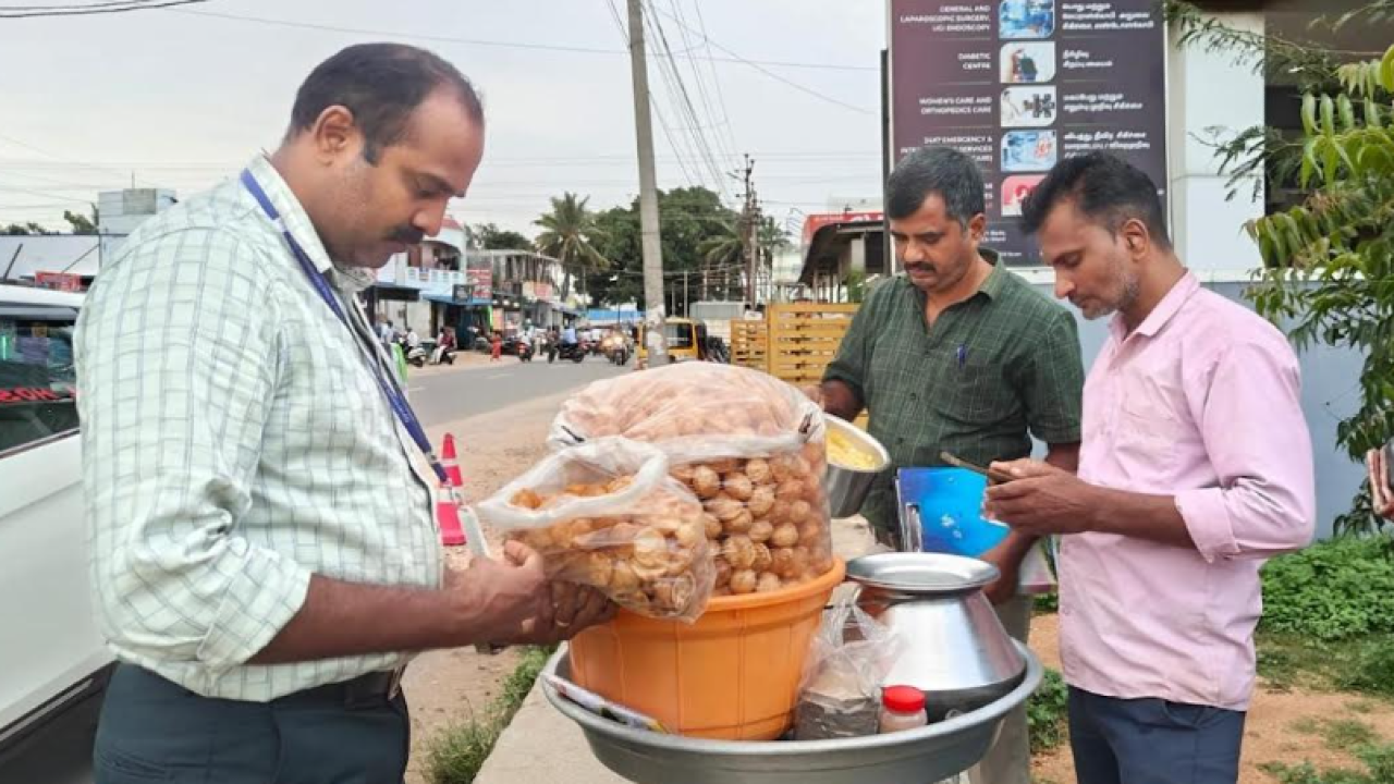 Unhygienic mushrooms, chilli chicken with excessive colouring seized from Coimbatore food stalls