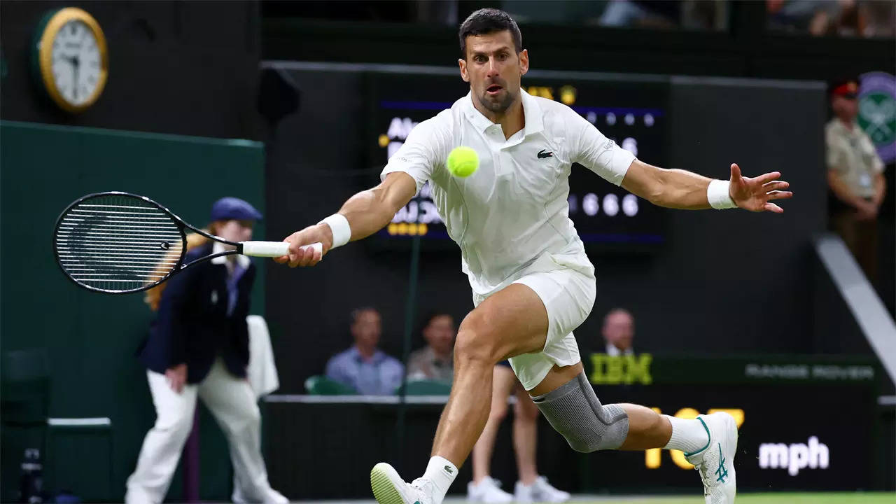 Djokovic goes past Popyrin after a hiccup to advance at Wimbledon
