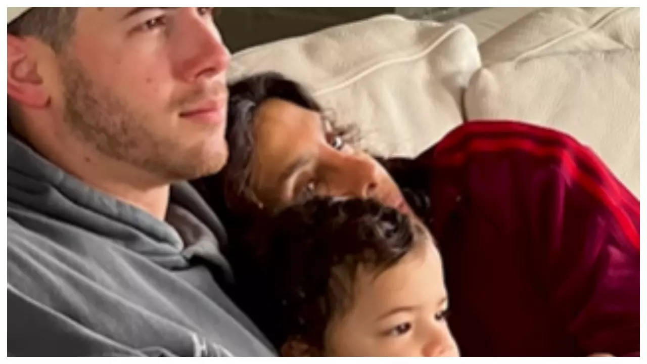 Priyanka Chopra and Nick Jonas's daughter Malti Marie’s humming video from the sets of 'The Bluff' leaves fans in awe - Watch | Hindi Movie News Filmymeet