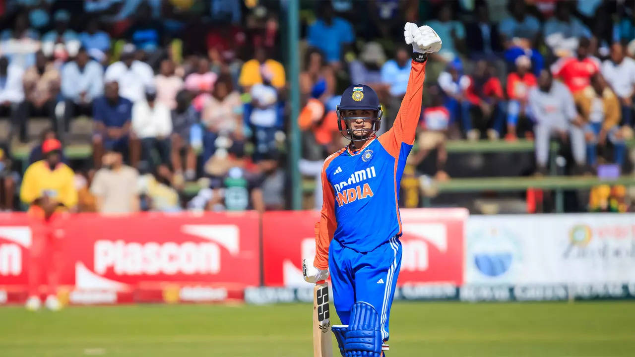 India 38/1 in 6.3 Overs | IND vs ZIM Live Cricket score: India suffer Shubman Gill blow early after opting to bat  – The Times of India