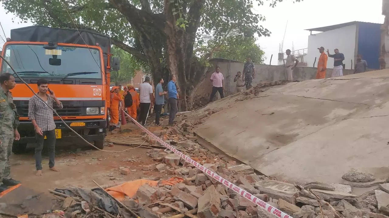 Jharkhand multi-story building collapse: 3 killed, many feared trapped, rescue operation underway