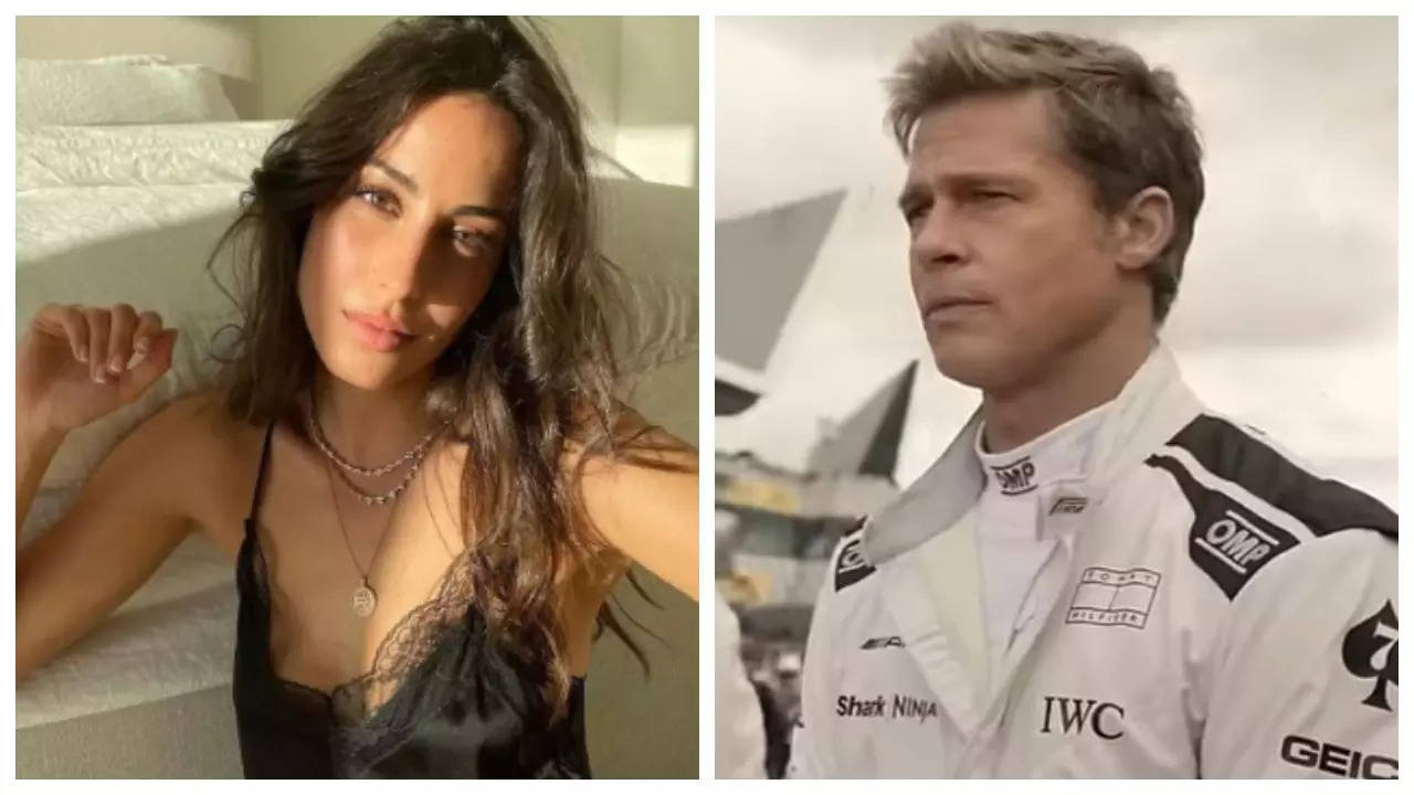 Brad Pitt and Ines de Ramon go public with romance at British Grand Prix after 'F1' trailer launch | Filmymeet