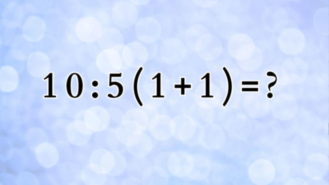 Simple maths puzzle has left netizens scratching their head: What’s your answer