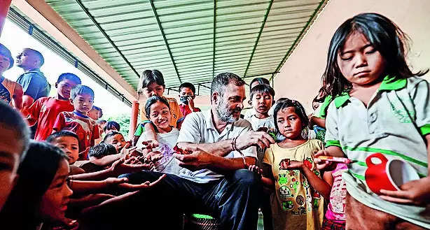 Urge PM to visit Manipur, comfort local people: Rahul
