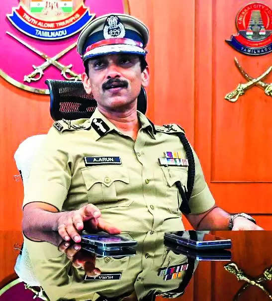 Arun replaces Rathore as Chennai police commissioner