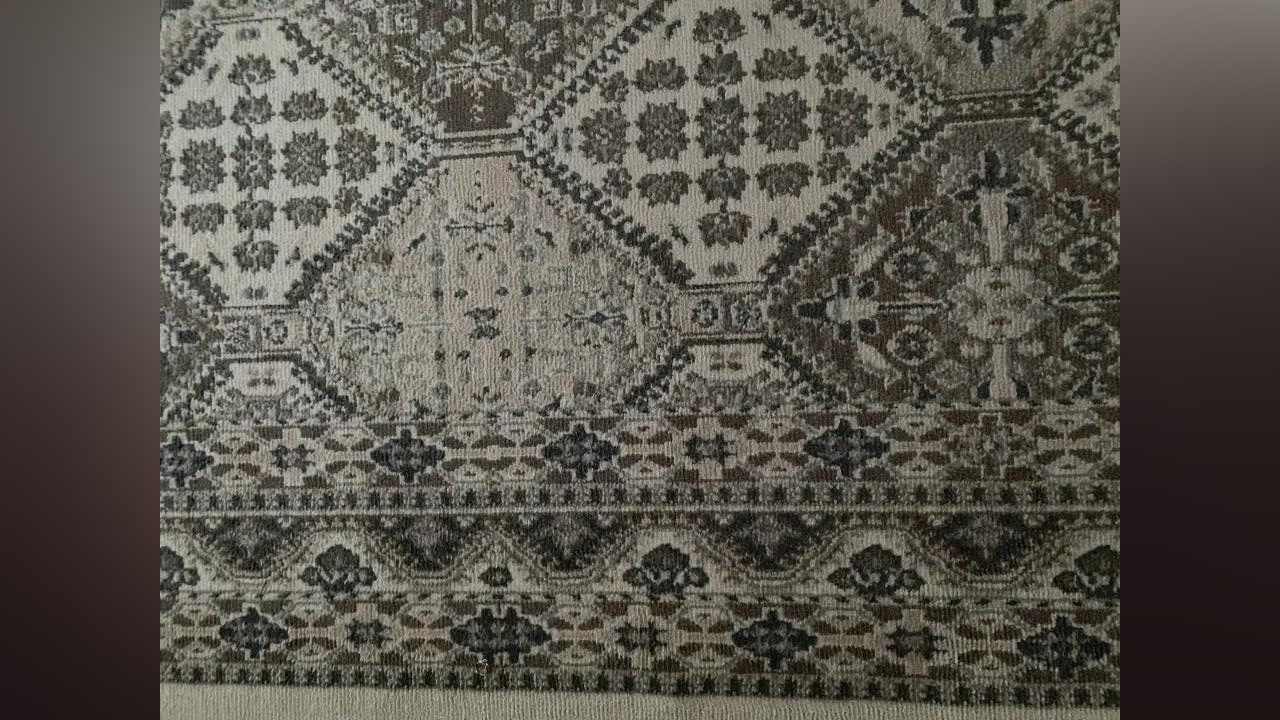 Challenge: Find the wedding ring on this carpet