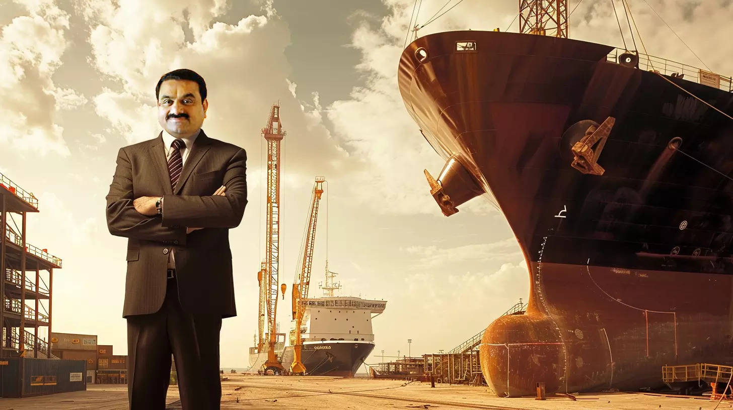 Billionaire Gautam Adani now wants to build ships at India’s largest port - Adani Group’s Mundra