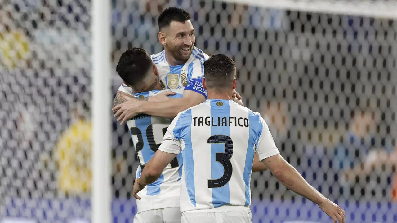 Argentina ride on Messi's 109th goal to enter Copa America final