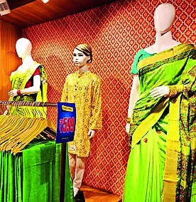 Khadi mall ready with Shrawan wear