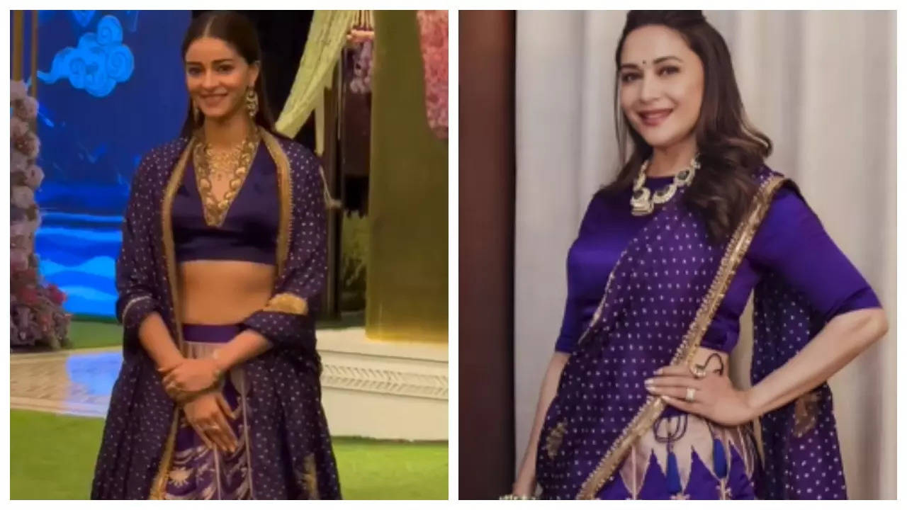 Anant Ambani, Radhika Merchant Wedding: Ananya Panday's stunning lehenga was first worn by Madhuri Dixit | Filmymeet