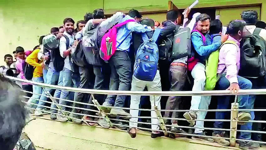 Congress, BJP clash over viral video showing stampede-like situation for job interview in Gujarat
