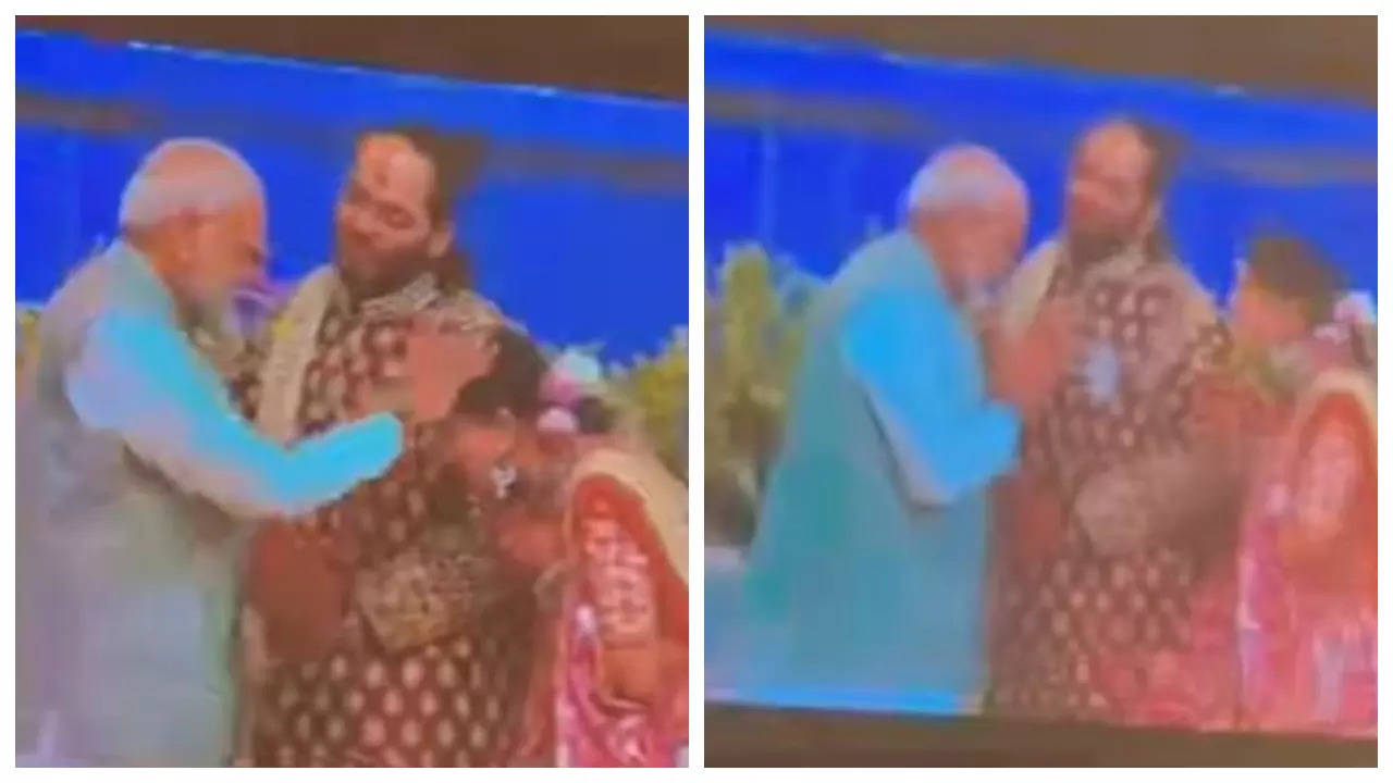 Anant Ambani and Radhika Merchant Wedding Updates: Prime Minister Narendra Modi blesses the newlyweds at the Shubh Aashirwad ceremony – The Times of India